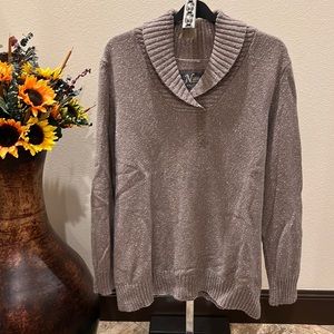 NWOT, “Natural Reflections” XXL Sweater.  Color - Tan